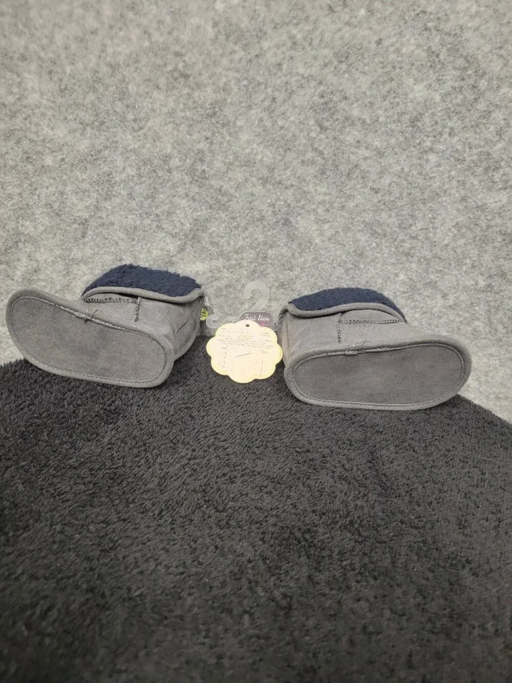 First Steps infant boots size 3 6/9 months Gray new with tags